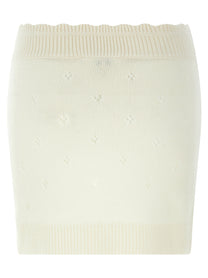 CHLOÉ - CHLOÉ - Jacquard logo skirt - Women’s Bottoms