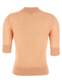 CHLOÉ - CHLOÉ - Logo embroidery sweater - Women’s Knitwear