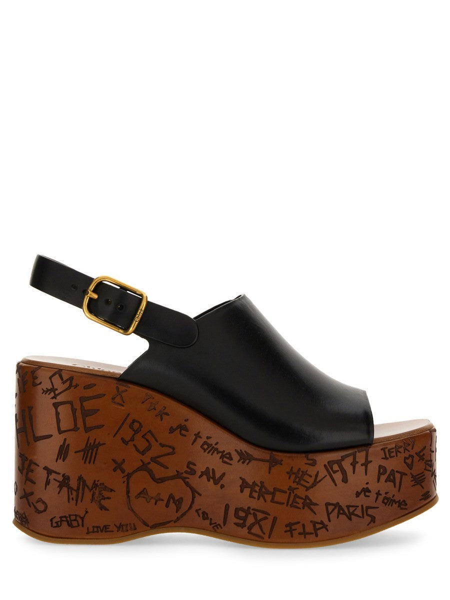 CHLOE’ - Chloe’ Wedge Sandal ’Maxime’ - Women’s Shoes