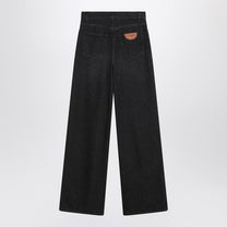 Chloé - Chloé Loose black washed jeans - Jeans