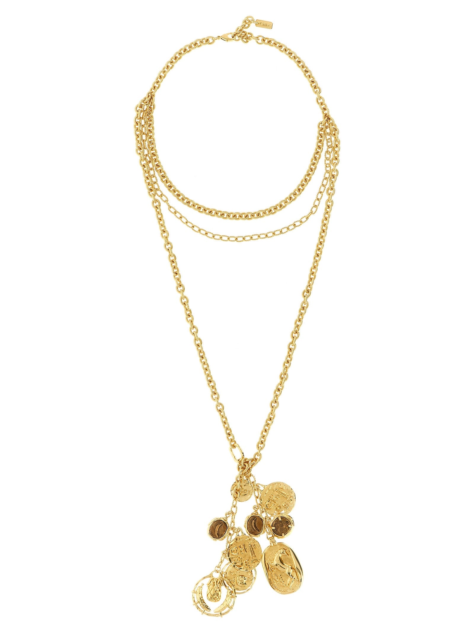 CHLOÉ - CHLOÉ - ’Chloé Medals’ necklace - Women’s Accessories
