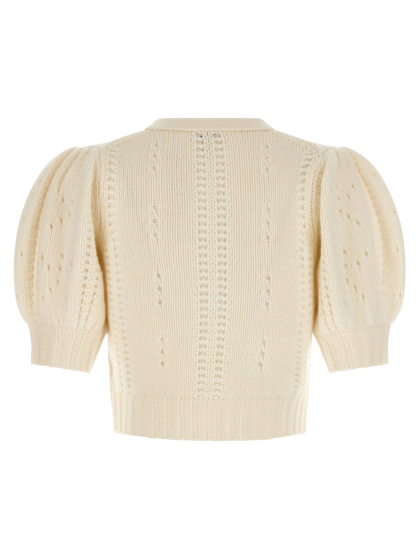 CHLOÉ - CHLOÉ - Jacquard logo cardigan - Women’s Knitwear