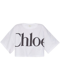 Chloé - Chloé Chloè T-shirts and Polos White - Topwear
