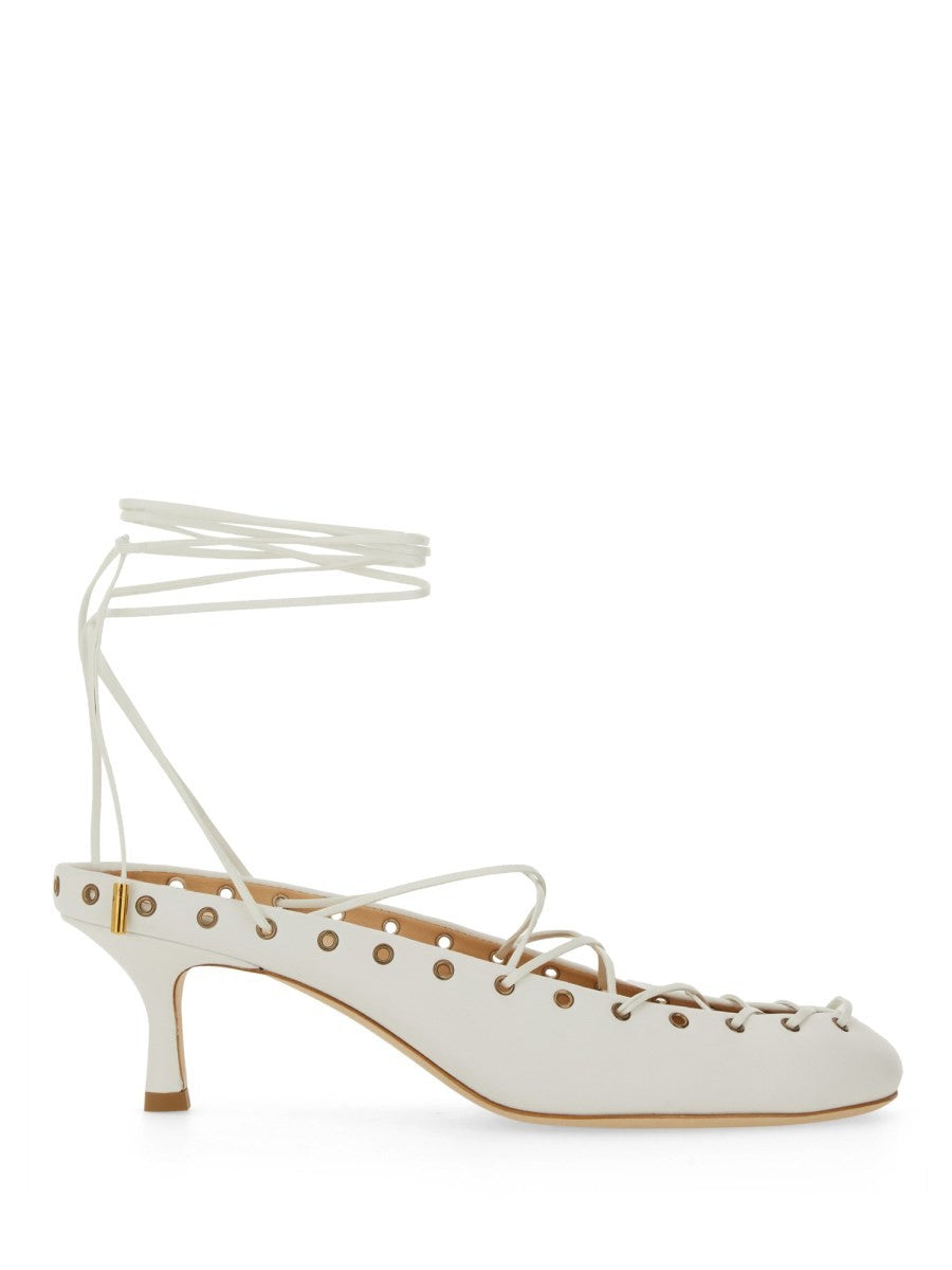 CHLOE’ - Chloe’ Décolleté ’Ghillies’ - Woman-&gt;FOOTWEAR-&gt;HIGH HEELS