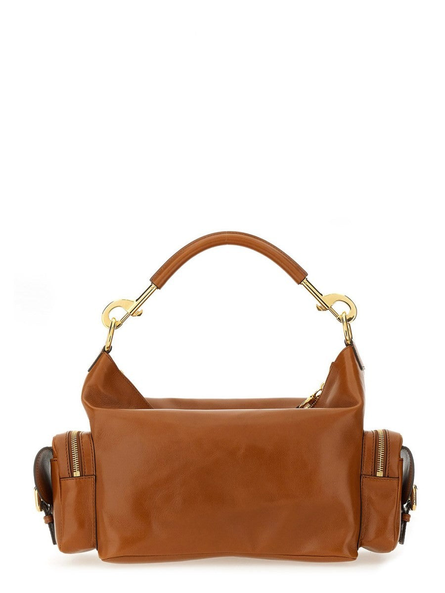 CHLOE’ - Chloe’ Leather Camera Bag - Woman-&gt;Bags-&gt;Handbags