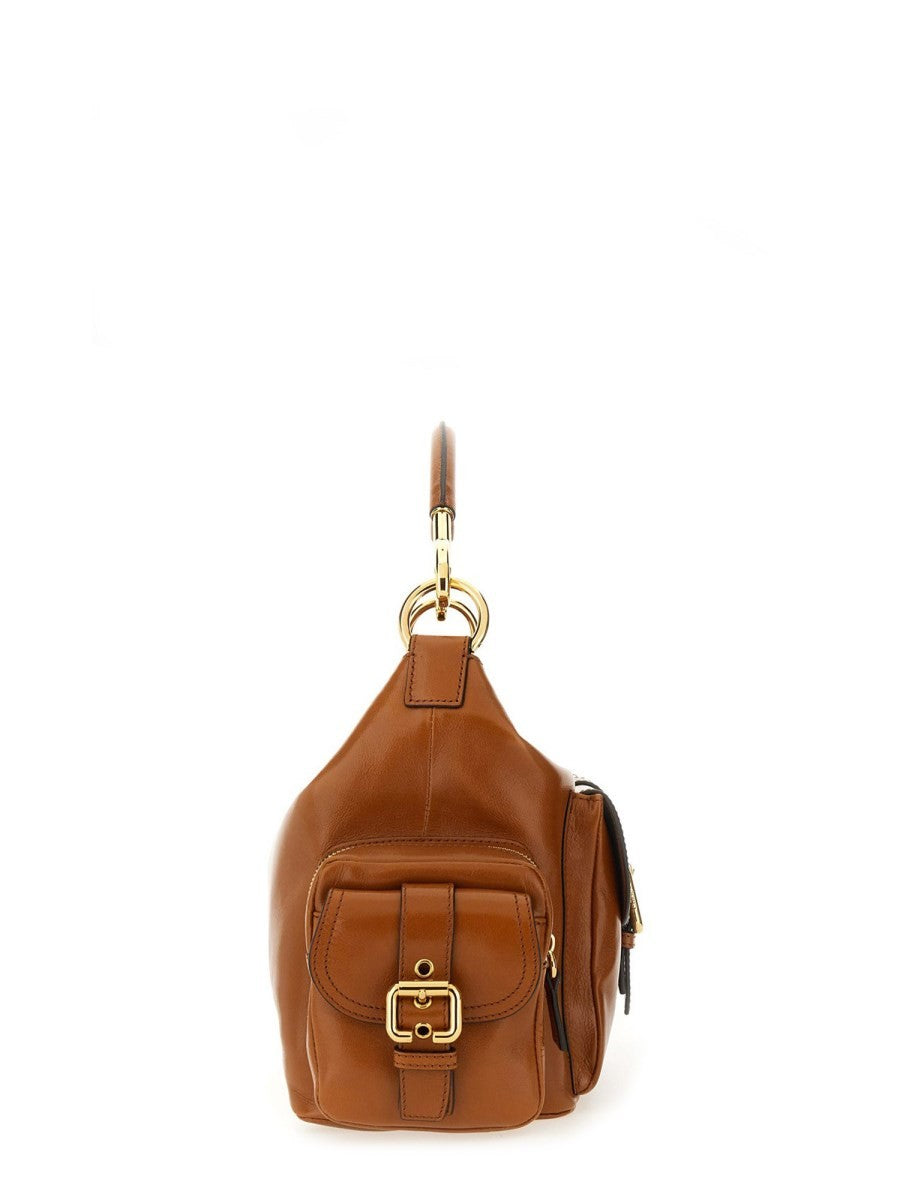 CHLOE’ - Chloe’ Leather Camera Bag - Woman-&gt;Bags-&gt;Handbags