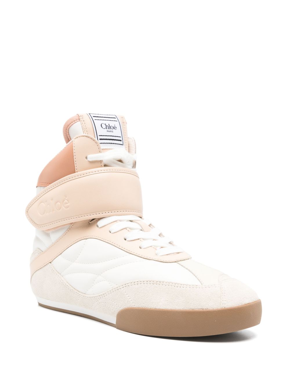 Chloé - Chloé Chloè Kick leather sneakers - Women’s Shoes