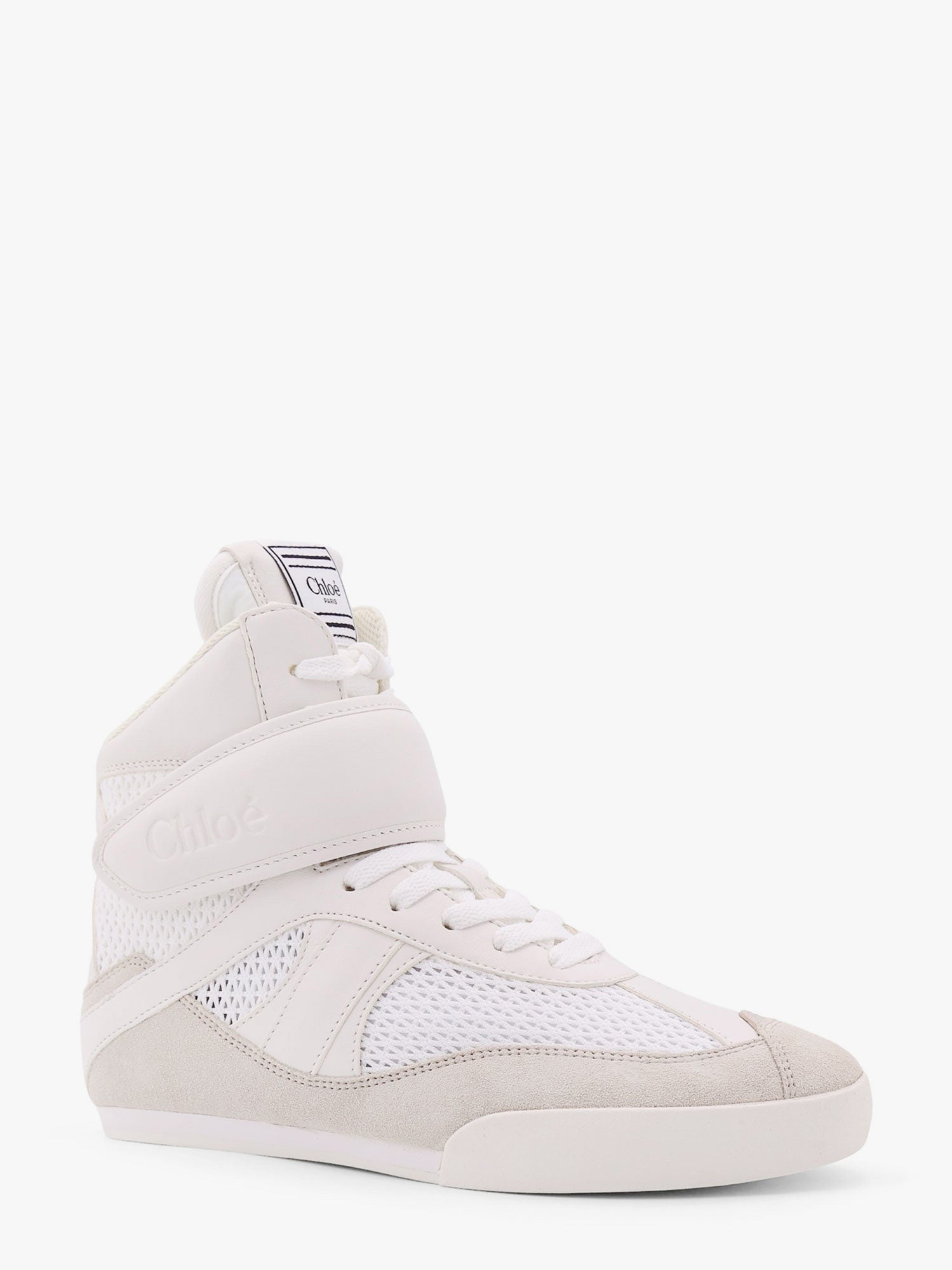 CHLOE’ - Chloe’ ’Kick’ Ankle Sneaker - Woman-&gt;FOOTWEAR-&gt;SNEAKERS