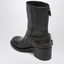 Chloé - Chloé Black Dakota biker-style boots - Boots