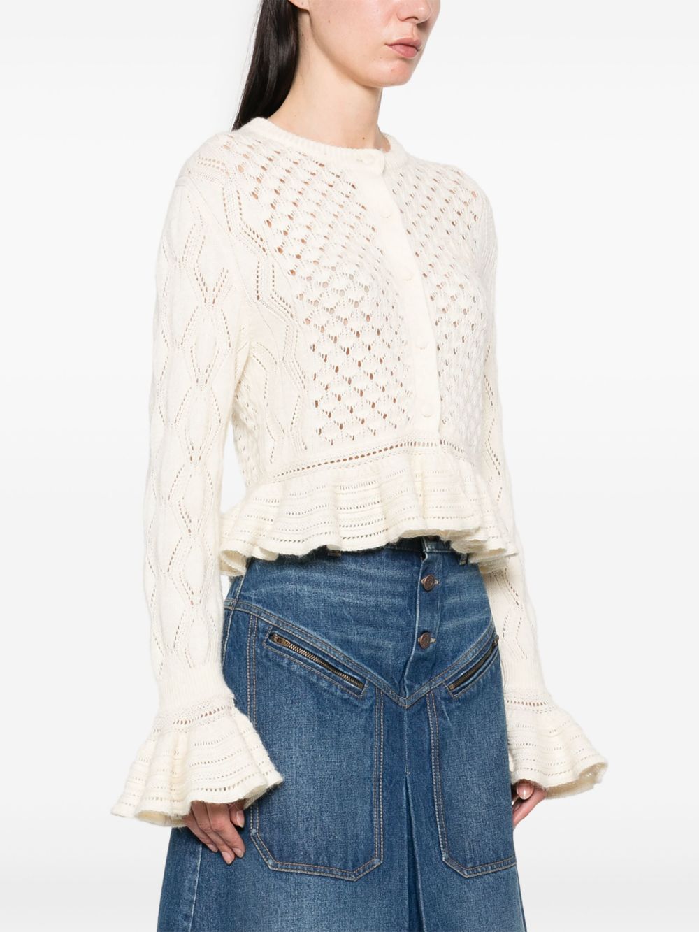 Chloé - Chloé Chloè Sweaters White - Women’s Knitwear