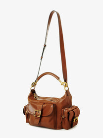 CHLOE’ - Chloe’ Leather Camera Bag - Woman-&gt;Bags-&gt;Handbags