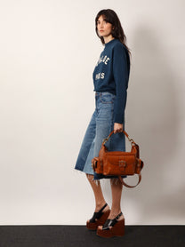 CHLOE’ - Chloe’ Leather Camera Bag - Woman-&gt;Bags-&gt;Handbags