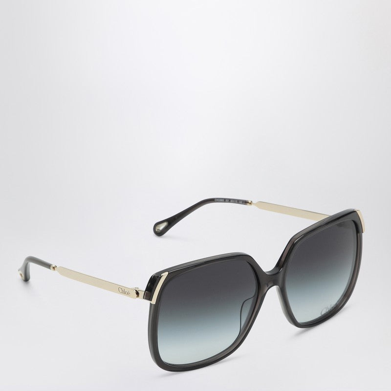 Chloé - Chloé Aly gold/gray sunglasses - Women’s Accessories