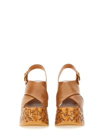 CHLOE’ - Chloe’ Sandal ’Maxime’ - Woman-&gt;FOOTWEAR-&gt;HIGH HEELS