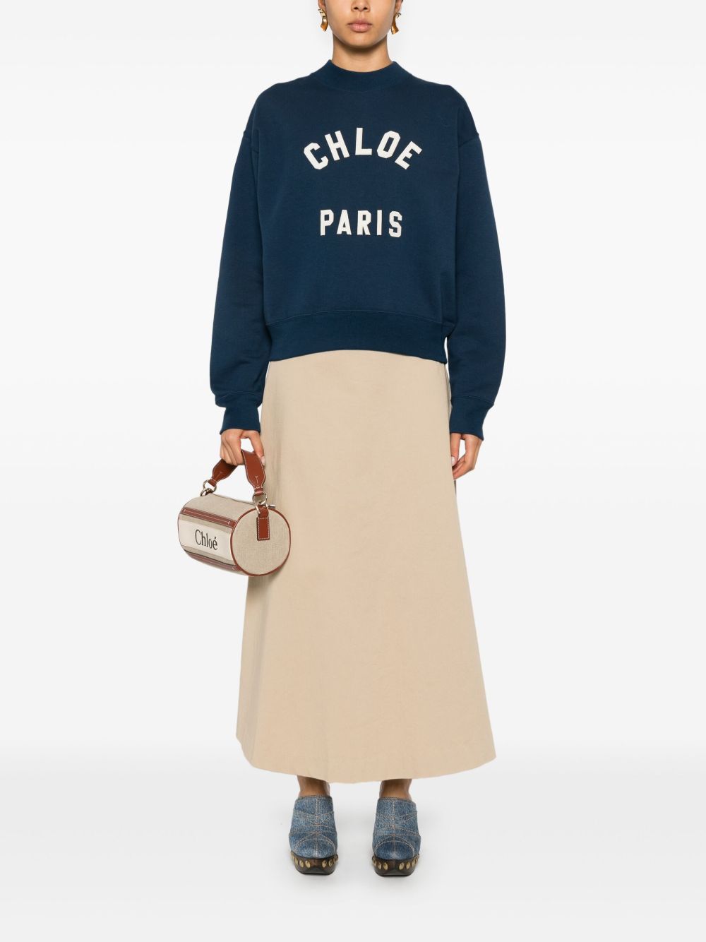 Chloé - Chloé Chloè Sweaters Blue - Women’s Sweatshirts