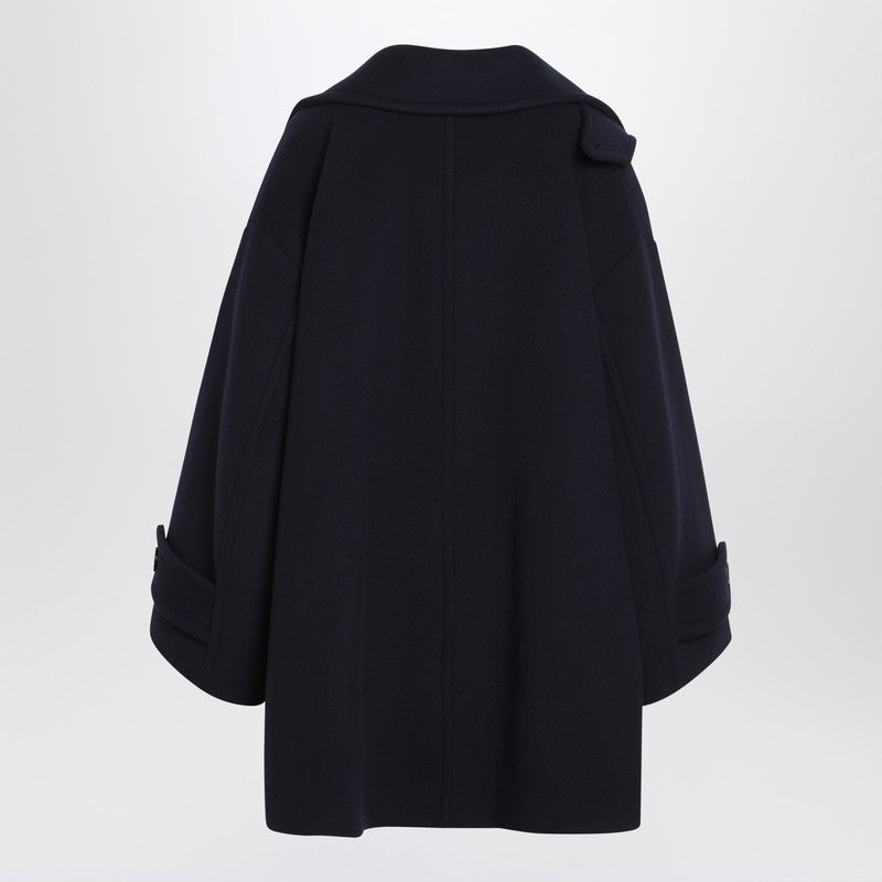 Chloé - Chloé Wide blue double-breasted coat - Coats