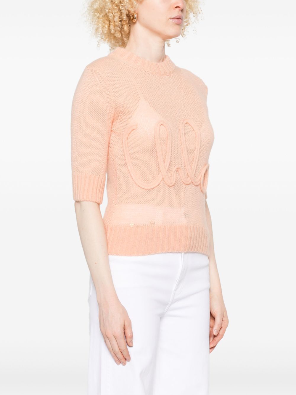 Chloé - Chloé Chloè Sweaters Pink - Women’s Knitwear