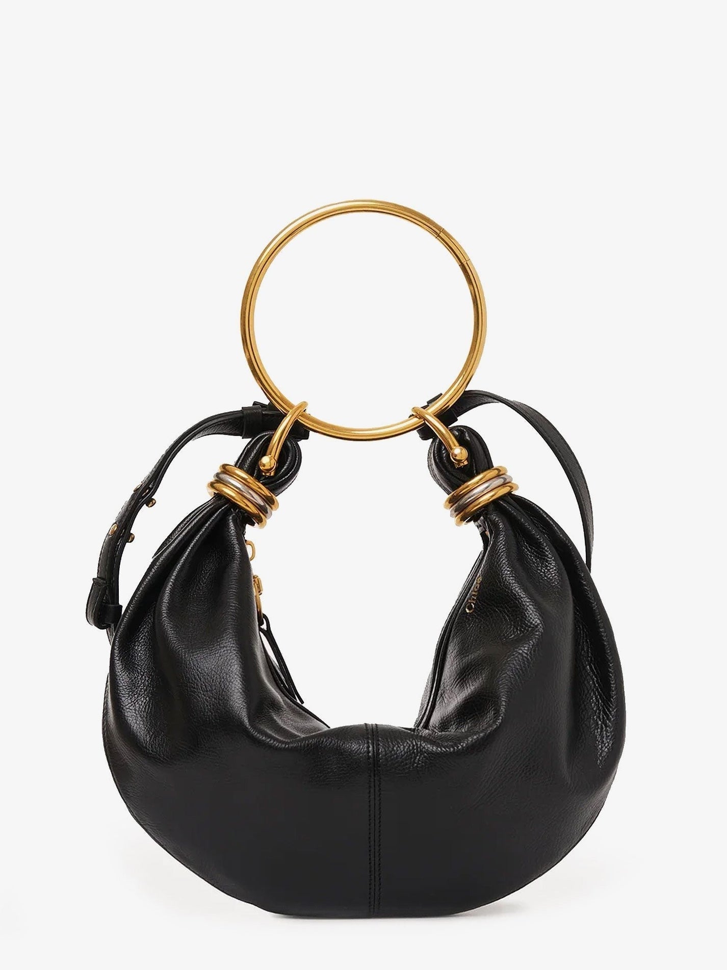 CHLOE’ - Chloe’ Bracelet Hobo Leather Bag - Woman-&gt;Bags-&gt;Handbags