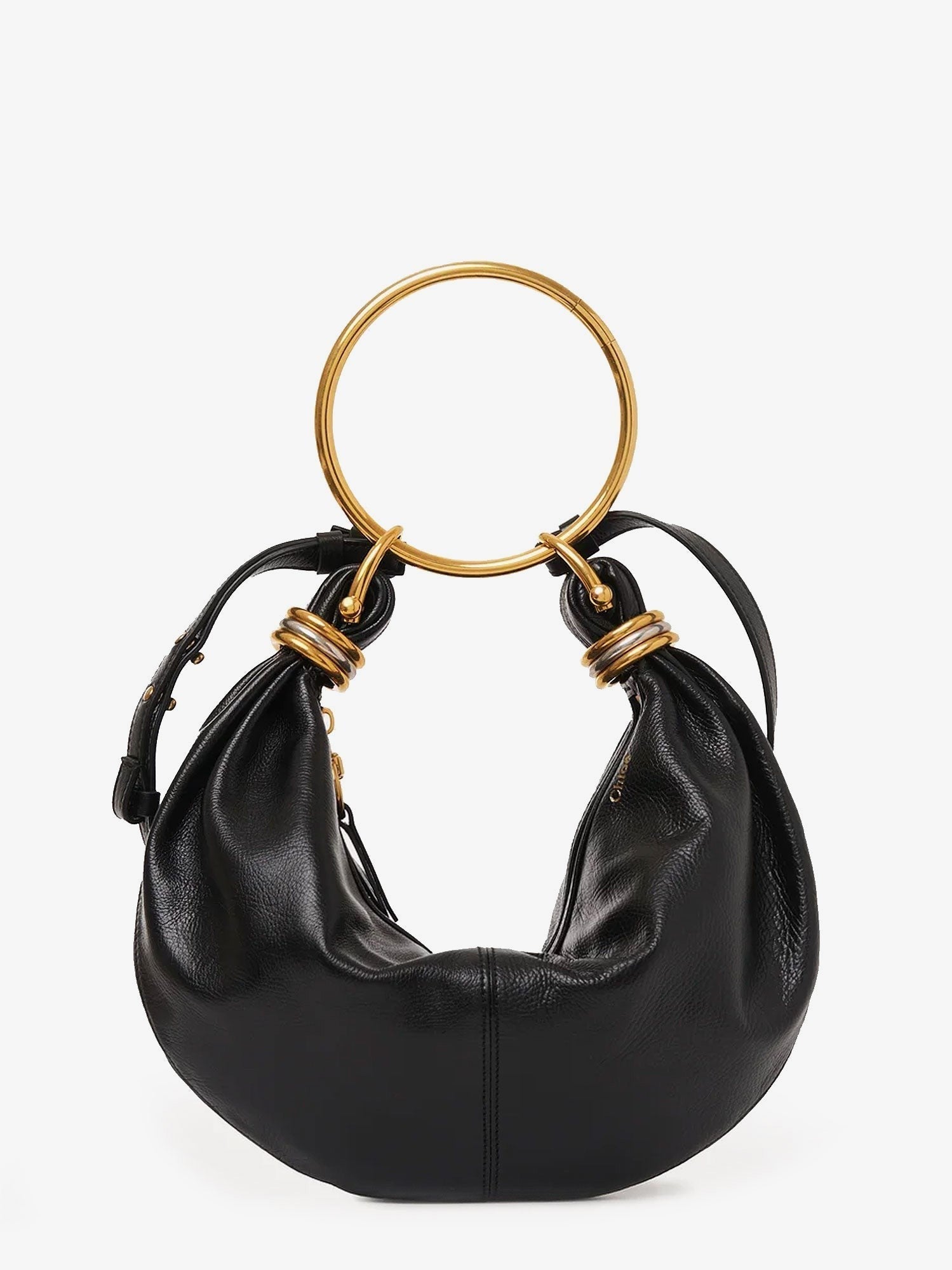 CHLOE’ - Chloe’ Bracelet Hobo Leather Bag - Woman-&gt;Bags-&gt;Handbags