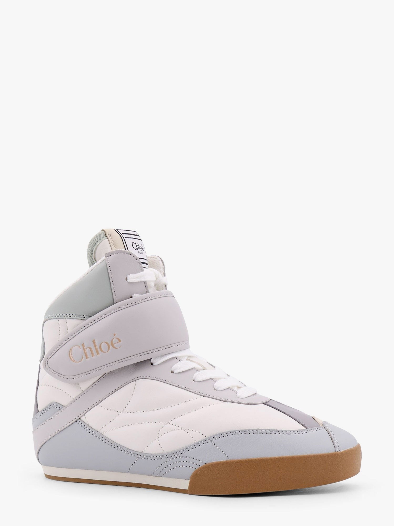 CHLOE’ - Chloe’ Chloé Kick High Top Sneakers - Woman-&gt;Shoes-&gt;Sneakers