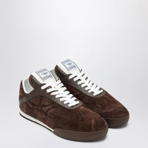 Chloé - Chloé Kick Chocolate sneakers in suede - Women’s Shoes