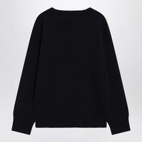 Chloé - Chloé Navy blue sweater in wool and cashmere - Knitwear