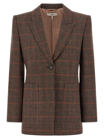 CHLOÉ - CHLOÉ - Check Wool blazer - Woman,Clothing,Blazer suits,