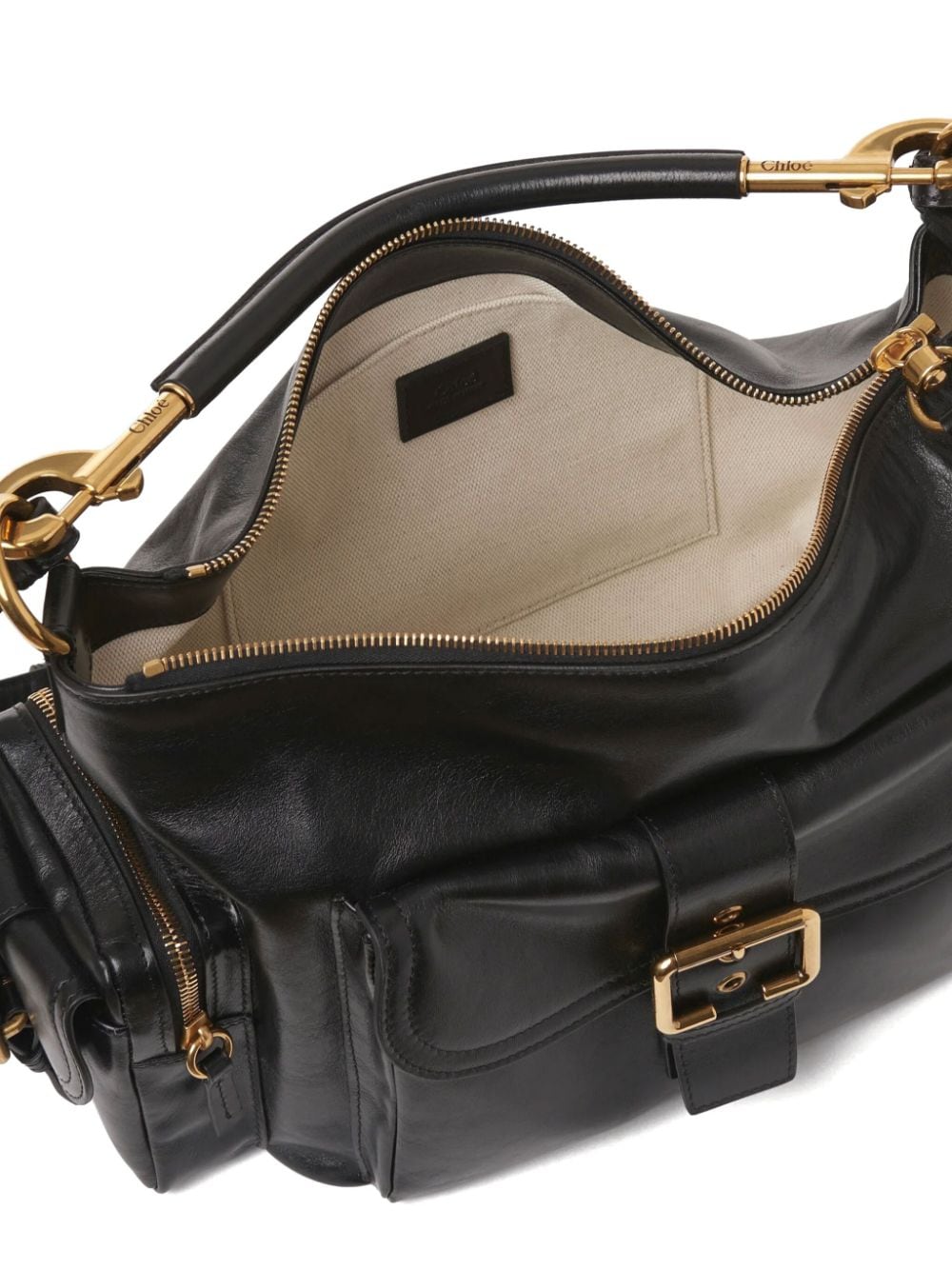 Chloé - Chloé Camera bag in shiny leather - Women’s Bags
