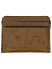 CHLOE’ - Chloe’ Leather Card Holder - Woman-&gt;Accessories-&gt;Wallets