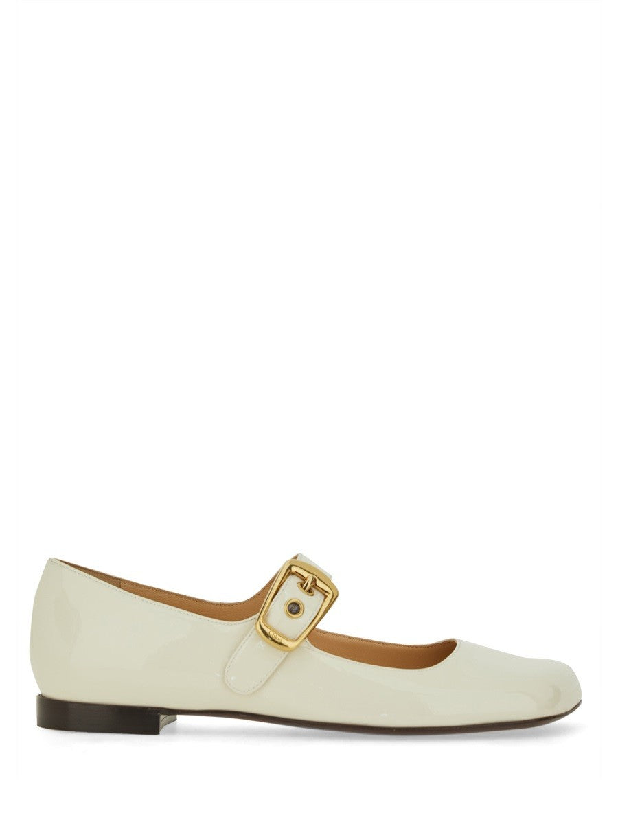 CHLOE’ - Chloe’ Ballerina ’Polly’ - Woman-&gt;FOOTWEAR-&gt;FLATS