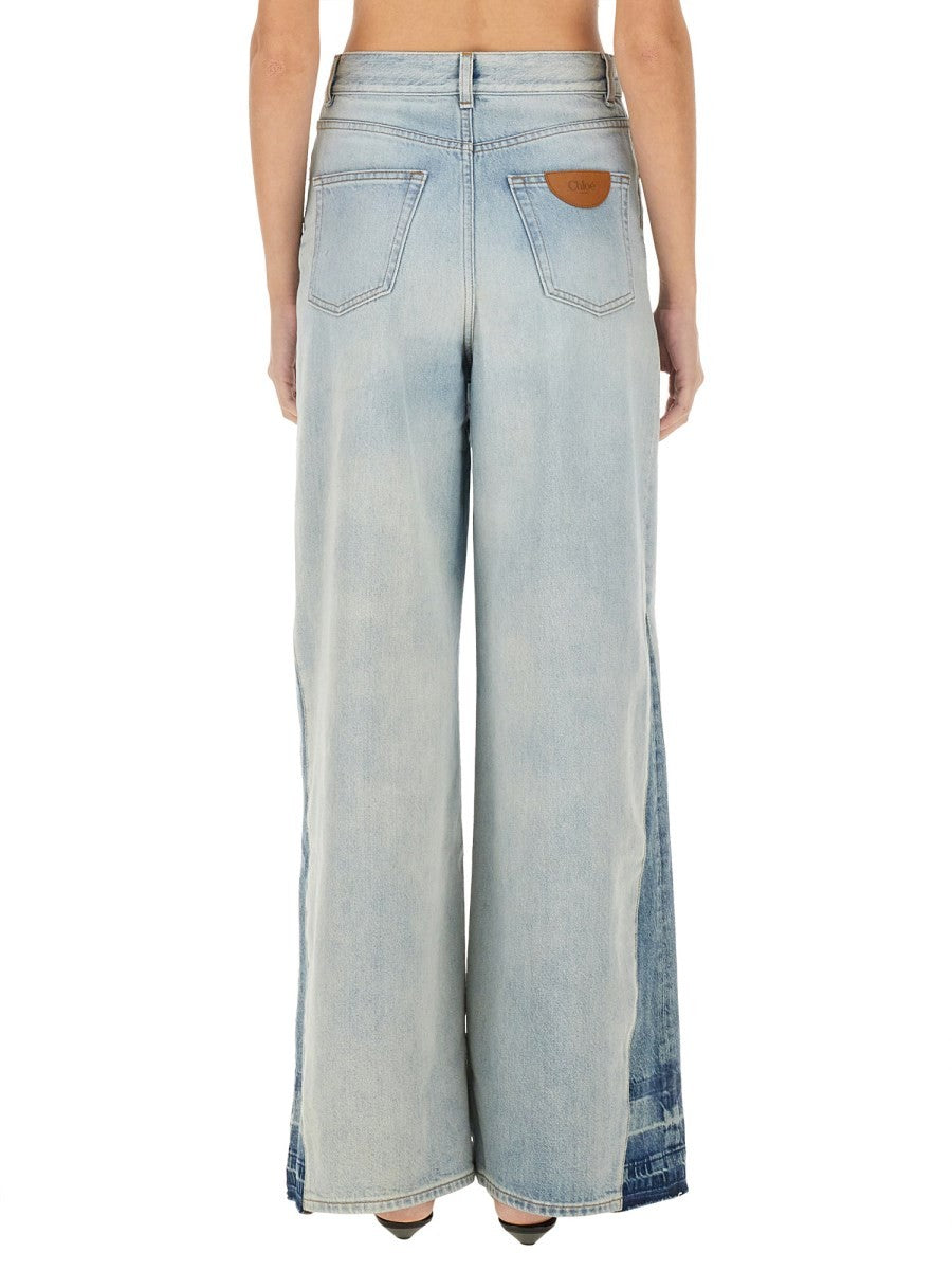 CHLOE’ - Chloe’ Jeans Wide Leg - Women’s Clothing