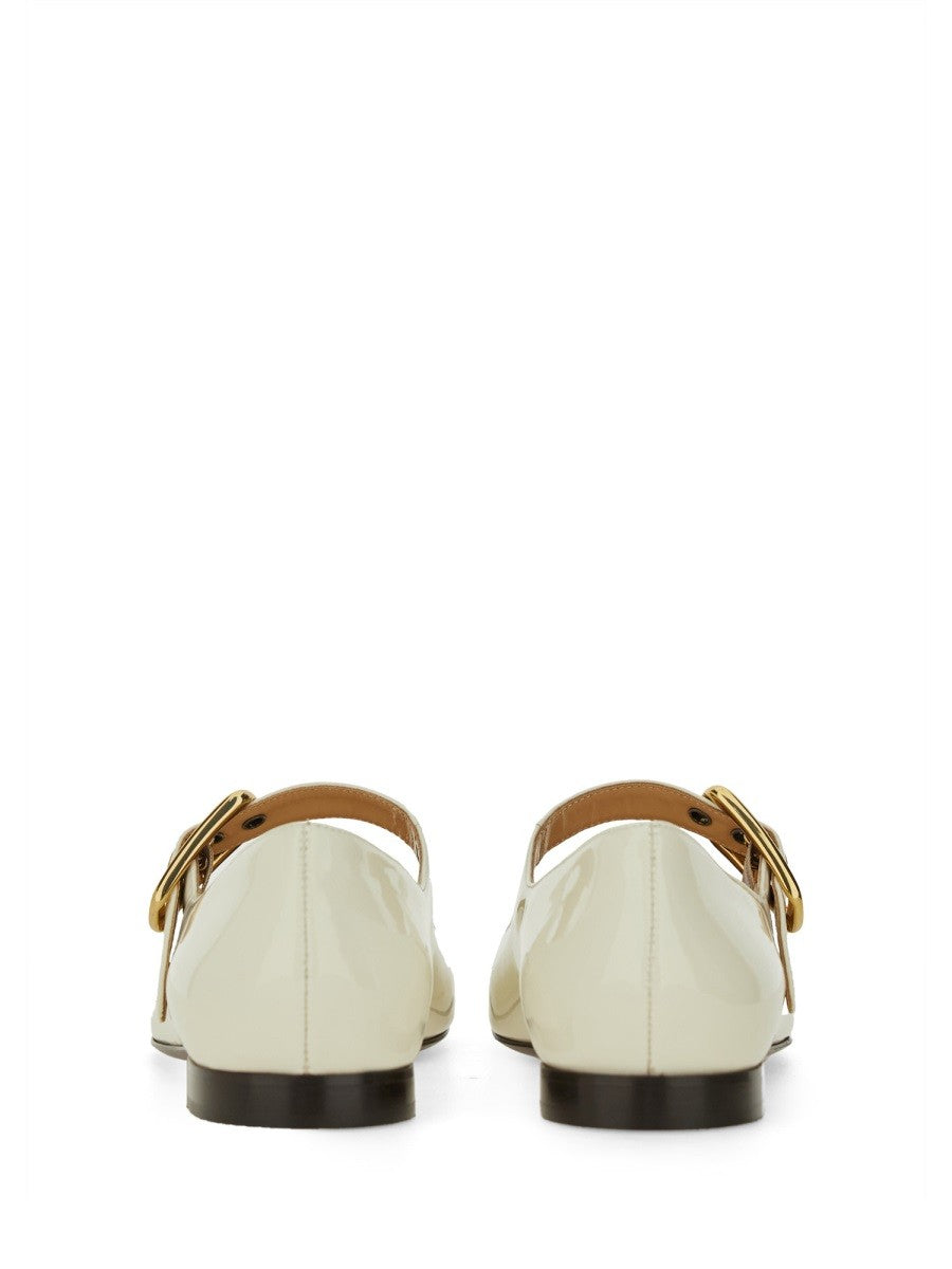 CHLOE’ - Chloe’ Ballerina ’Polly’ - Woman-&gt;FOOTWEAR-&gt;FLATS
