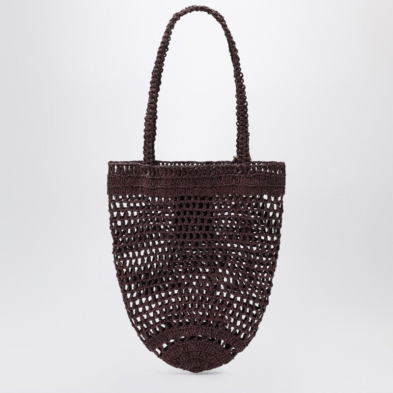 Chloé - Chloé Small Summer Banana Tote bag in brown - Handbag