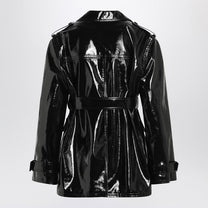 Chloé - Chloé Black glossy cotton canvas jacket - Coats
