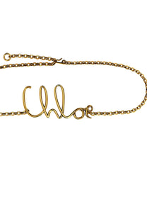 Chloé Chloé Iconic Belt Gold