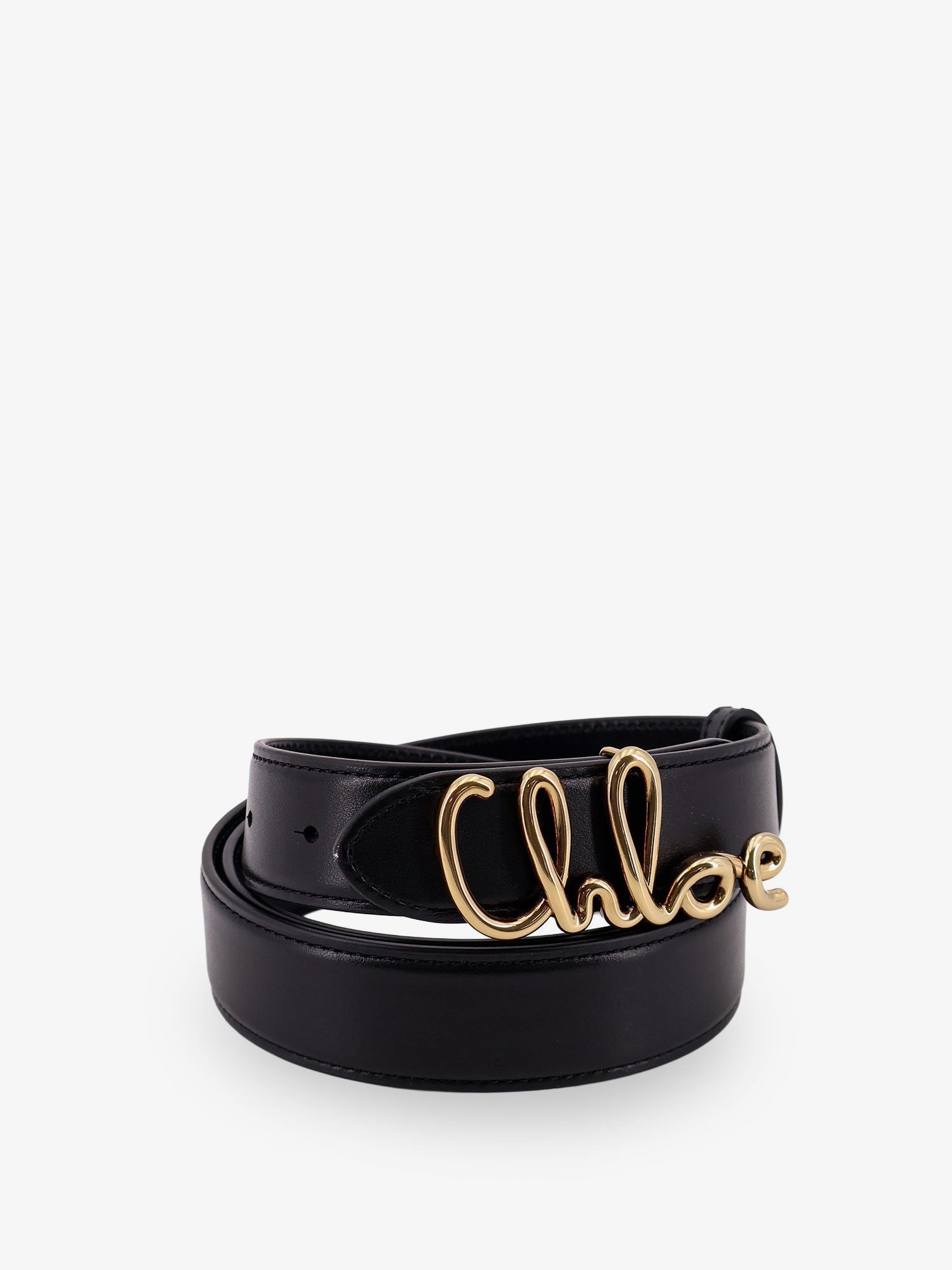 Chloé Women's Chloé Iconic Leather Belt Black