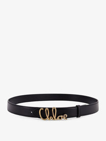 Chloé Women's Chloé Iconic Leather Belt Black