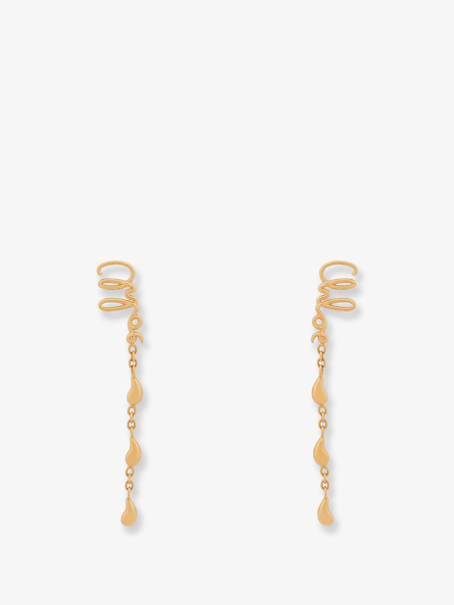 Chloé Women's Chloé Iconic Metal Earrings Gold