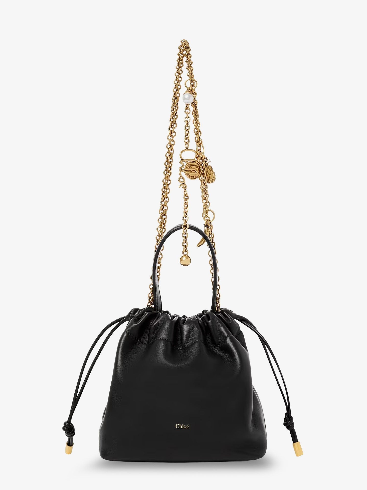 Chloé Women's Chloé Icons Mini Leather Crossbody Bag Black