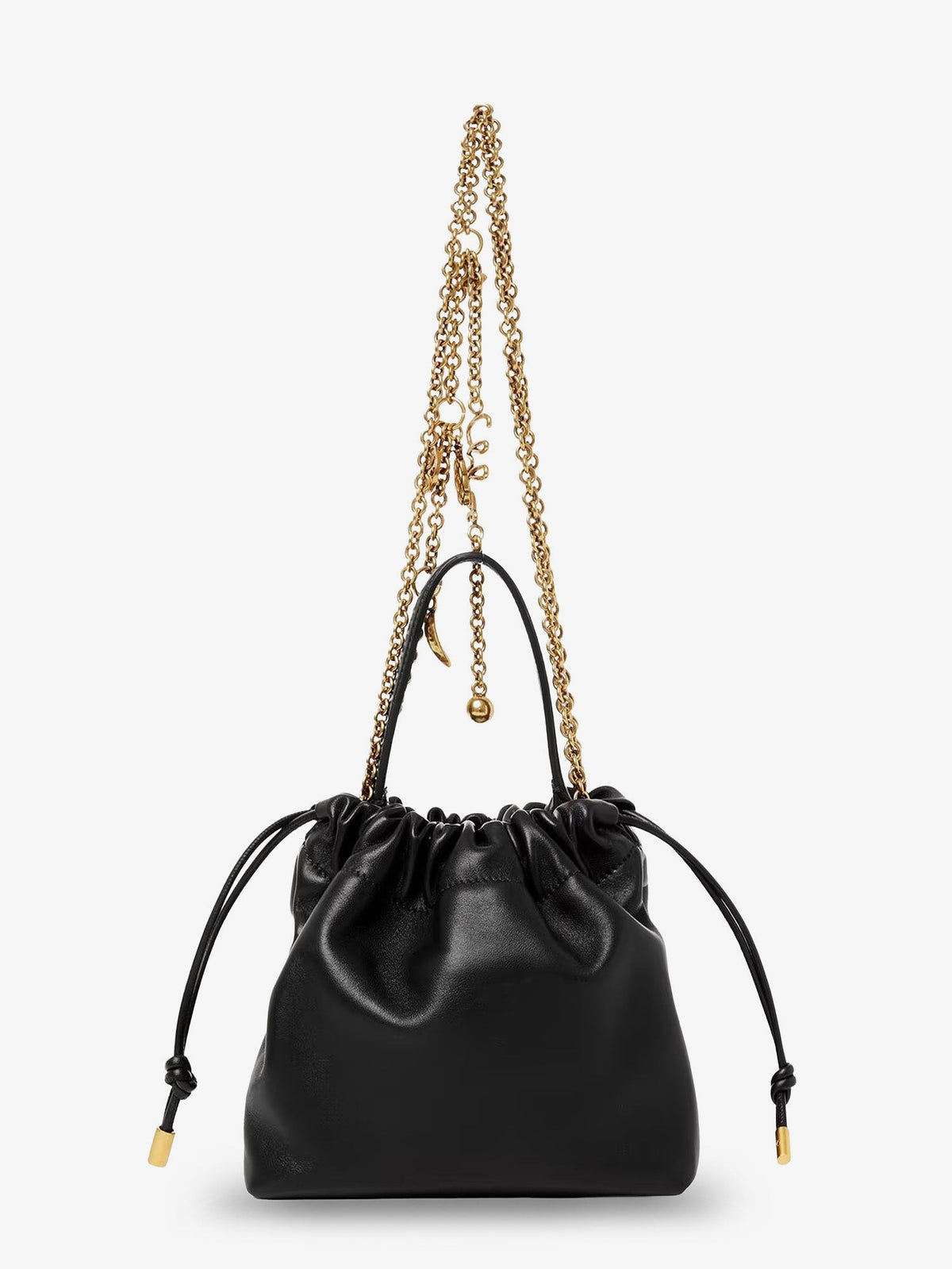 Chloé Women's Chloé Icons Mini Leather Crossbody Bag Black, view 2