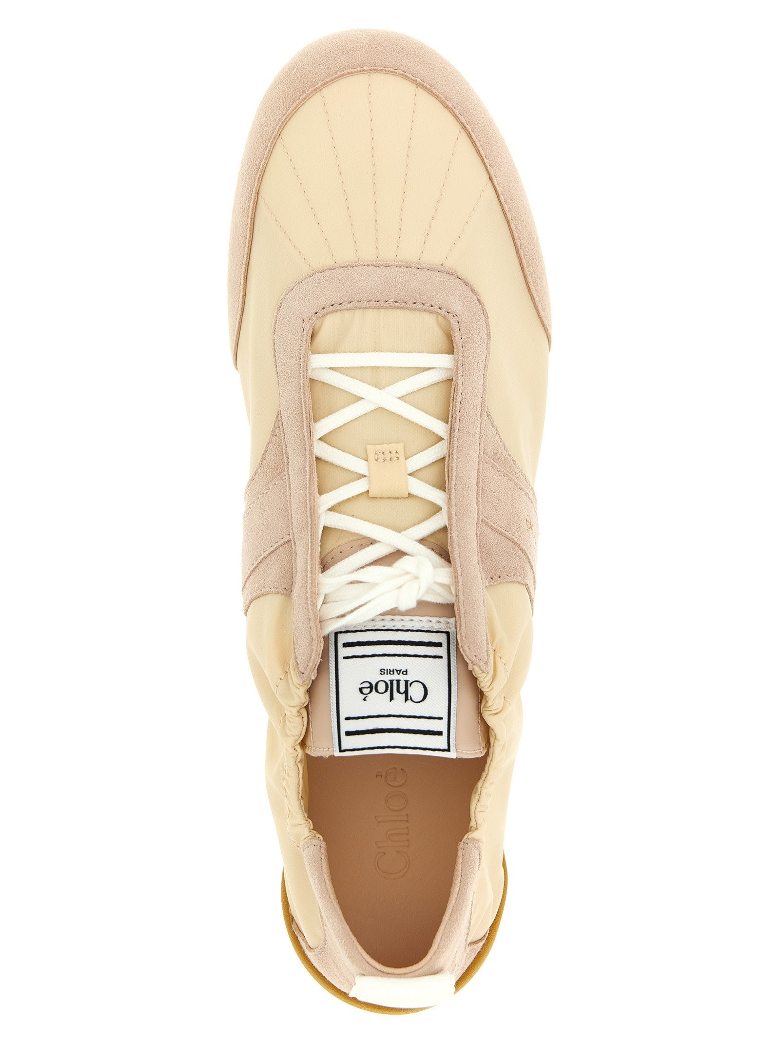 Chloé Chloé Kick Sneakers Beige