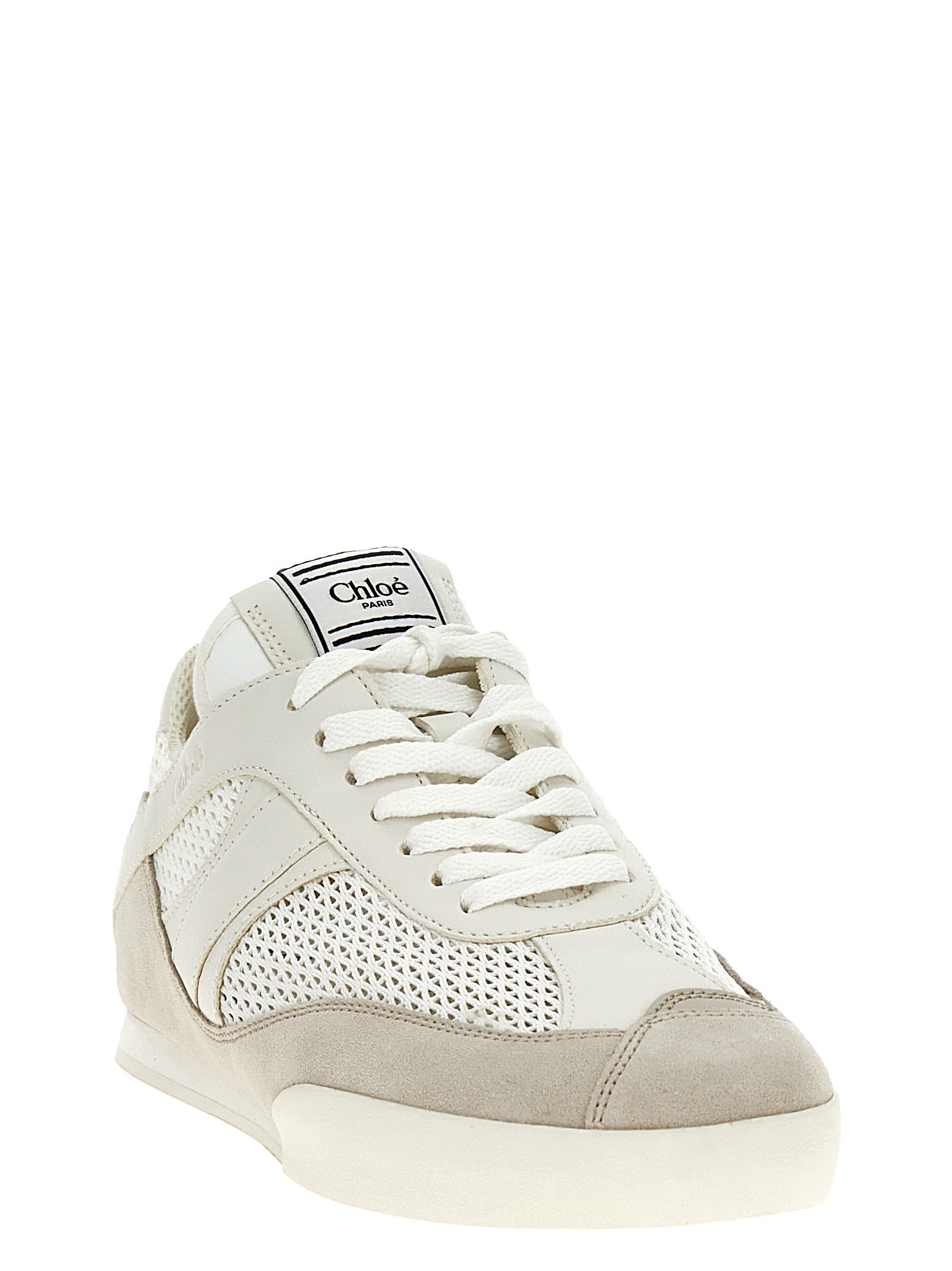 Chloé Chloé Kick Sneakers Beige