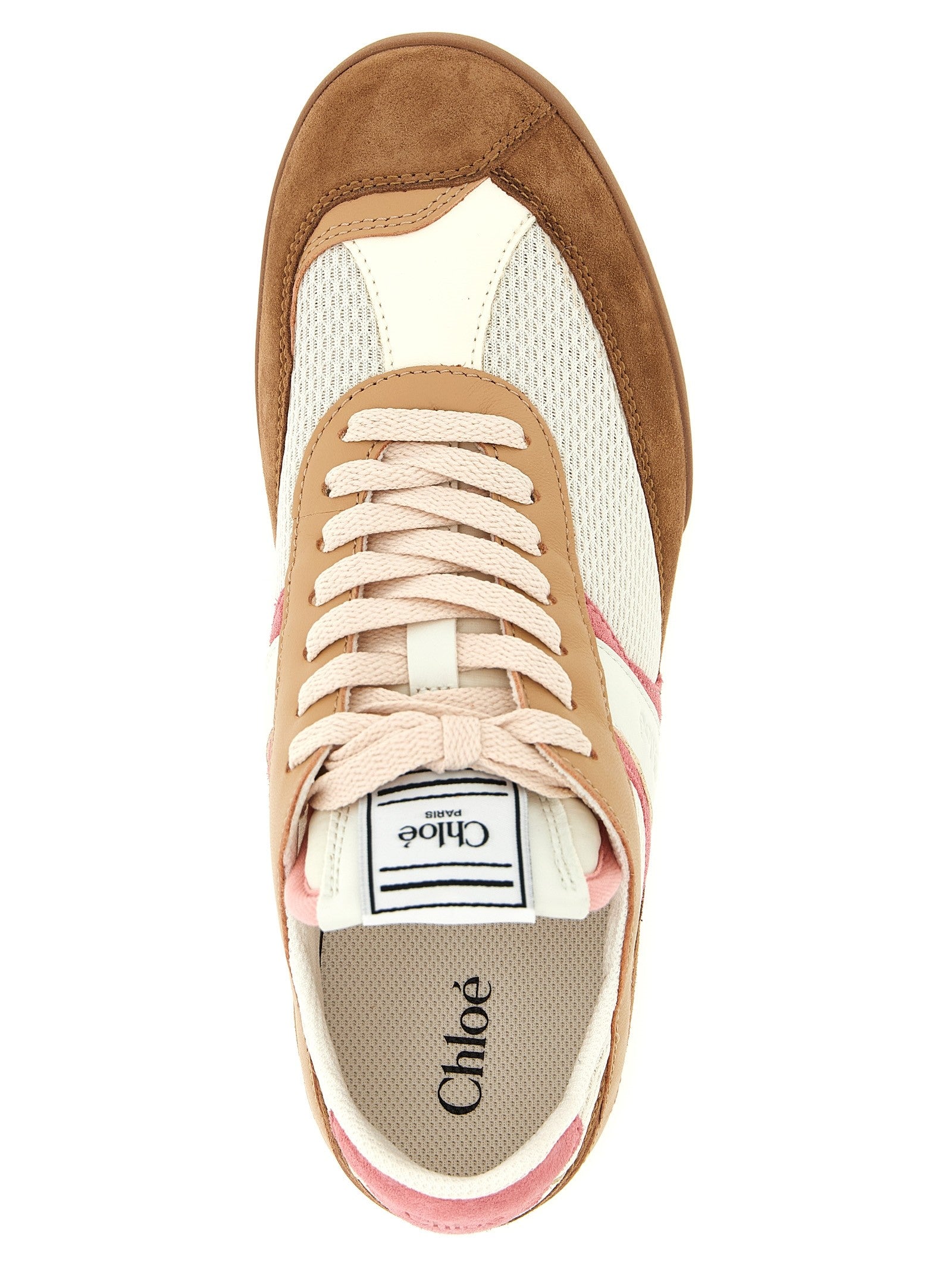 Chloé Chloé Kick Sneakers Gold