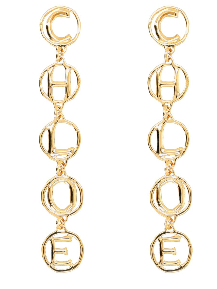Chloé Women's Chloé Script Earring Gold