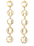 Chloé Women's Chloé Script Earring Gold, view 2