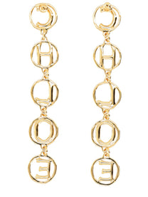 Chloé Women's Chloé Script Earring Gold