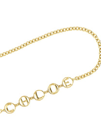 Chloé Chloé Script Jewel Belt Gold