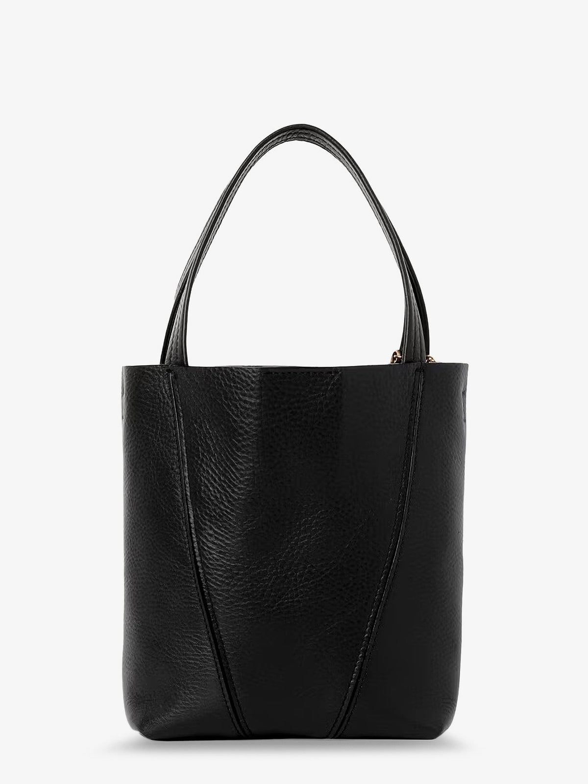 Chloé Women's Chloé Spin Leather Crossbody Bag Black, view 2