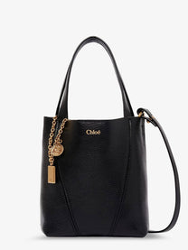Chloé Women's Chloé Spin Leather Crossbody Bag Black