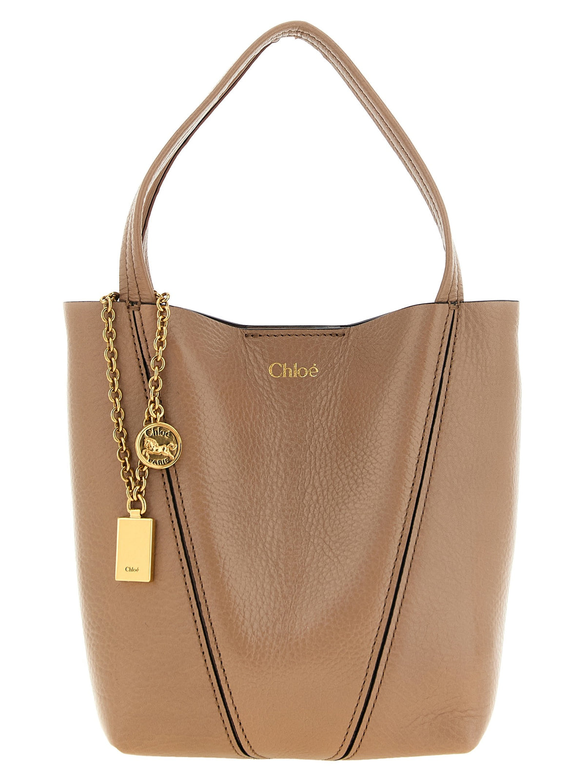 Chloé Chloé Spin Small Shopping Bag Blue